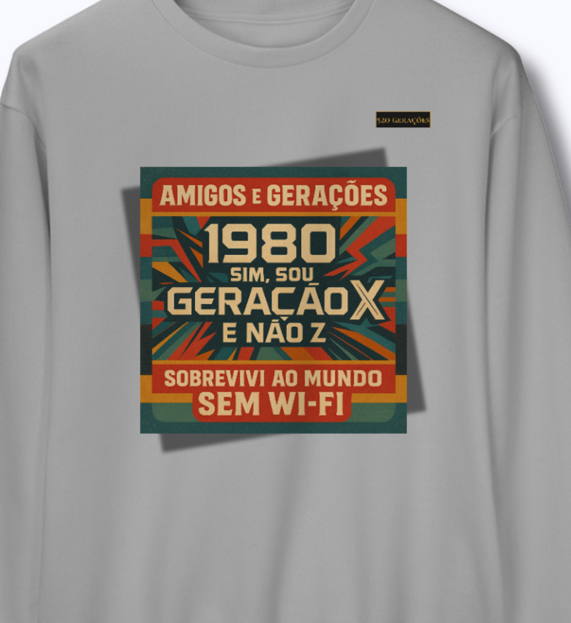 Moletom Prime Geração X  