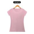 Camiseta Feminina Baby Long  Pima.